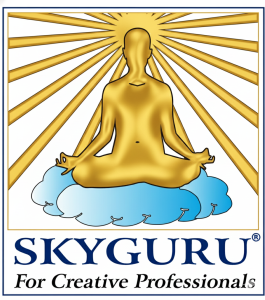 Skyguru Blue Gold Logo